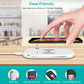 Choetech Wireless Qi Smartphone charger with 3 coils - White