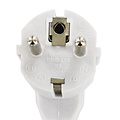 Power Cable universal AC for PC 1.5 Meter in white