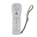 Remote control for Wii and Wii U in white