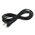 Dolphix USB A male naar Micro USB male kabel 3 meter