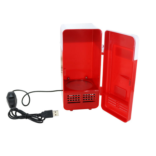 USB Mini Fridge Red