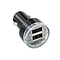 Car charger with two USB Type-A ports - 2.1A - 12V