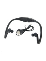 Sport Headset met MP3 Functie Zwart
