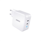 Choetech Dual USB-C GaN power adapter - Power Delivery 100W