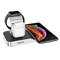 Choetech Station de charge 4 en 1 pour Apple Watch / AirPods / Smartphone - certifiée MFi et Qi - sortie USB-A supplémentaire - 10W