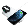 Choetech 2-in-1 oplaadstation voor Apple Watch / AirPods / Smartphone - MFI en Qi gecertificeerd - 10W