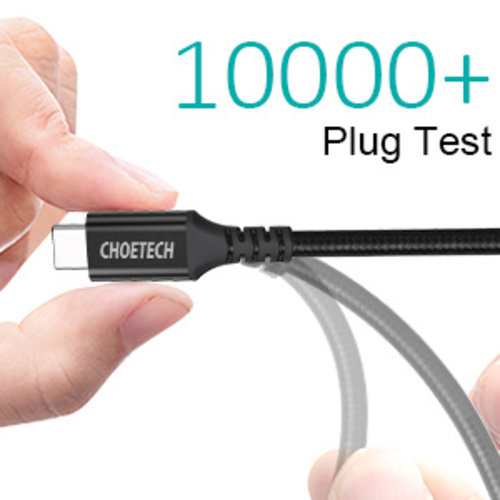 Choetech 100 Watt USB-C to USB-C charging cable with PD - 2 meters