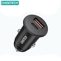 Choetech USB car charger with USB-C 30W Power Delivery