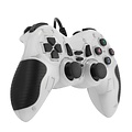 Dolphix USB game controller with wire - for PC - white