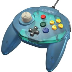 Tribute Controller pour Nintendo 64 - filaire - Ocean Blue