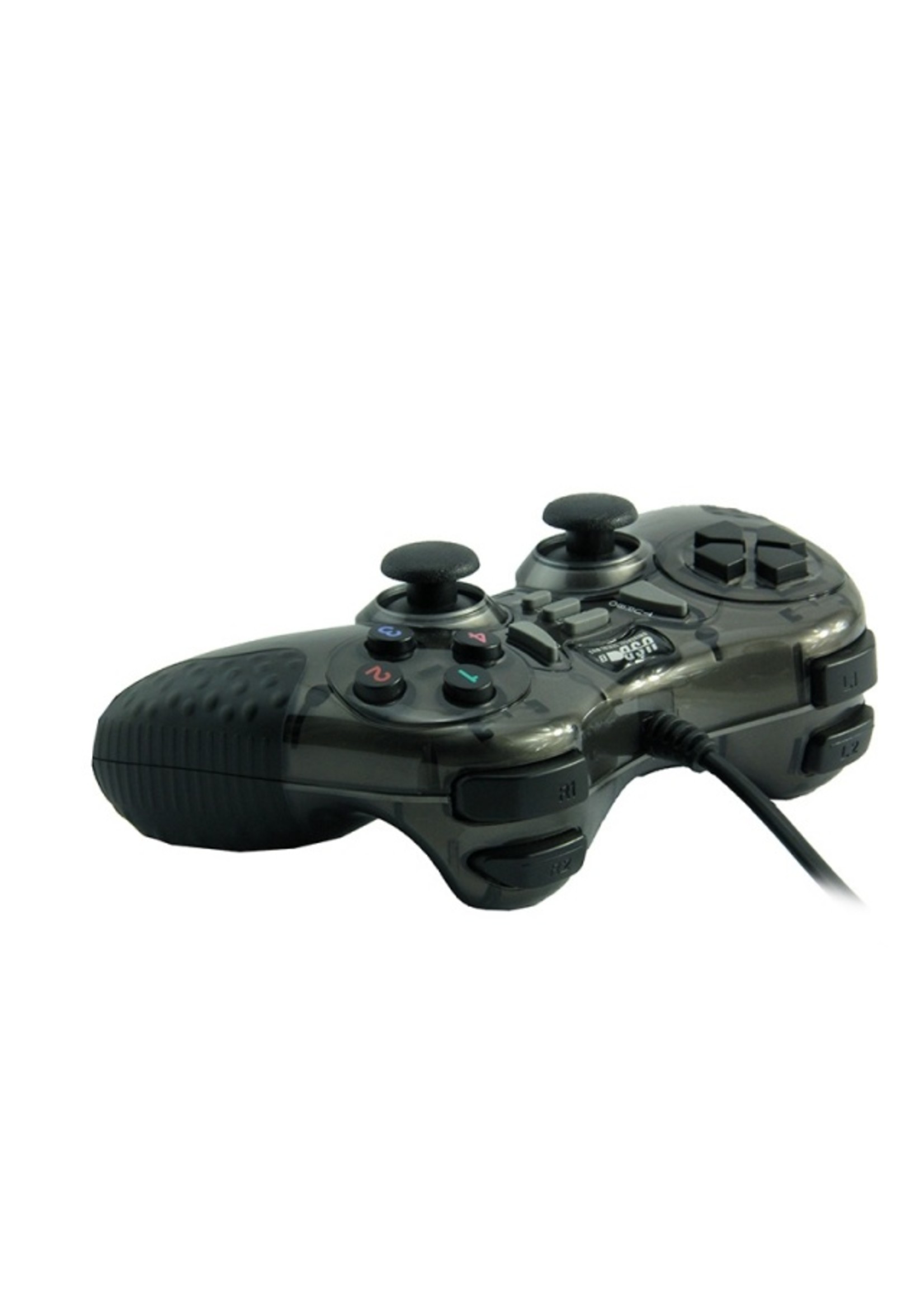 Dolphix USB game controller with wire - for PC - black