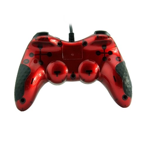 Dolphix USB wired game controller - for PC - red