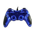 Dolphix Manette de jeu USB avec fil - pour PC - bleu