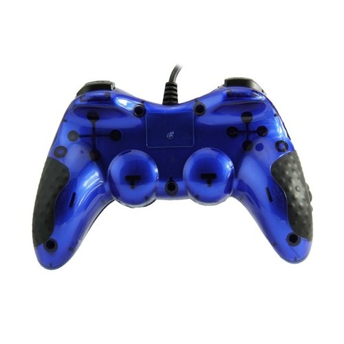 Dolphix USB gamecontroller met draad - voor PC – blauw