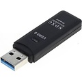 Dolphix USB 3.0 Kartenleser für SD, Micro SD und TF Karten - bis zu 512 GB