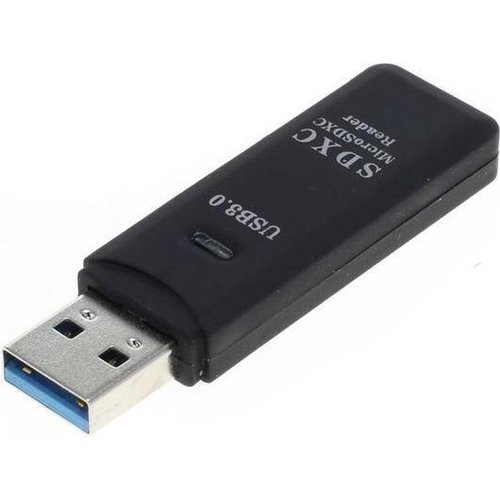 Dolphix USB 3.0 kaartlezer voor SD,  Micro SD en TF kaarten - tot 512 GB