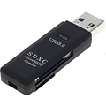 Dolphix USB 3.0 card reader for SD, Micro SD and TF cards - up to 512 GB