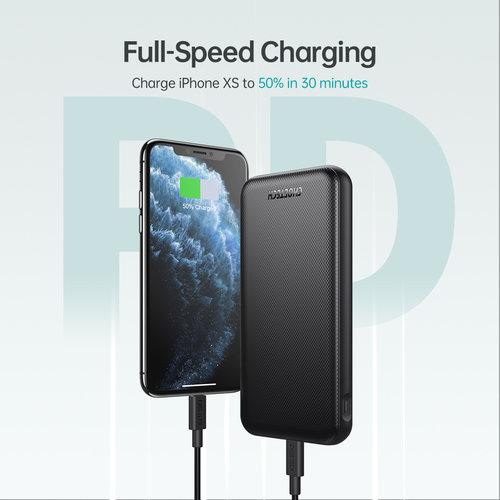 Choetech Power bank 10,000mAh with Quick Charge 3.0 and PD3.0 - 18W