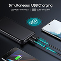 Choetech Power bank 10,000mAh with Quick Charge 3.0 and PD3.0 - 18W