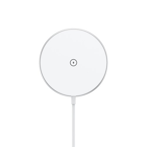 Choetech Chargeur MagSafe - Chargeur magnétique sans fil 15W charge rapide - blanc