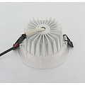 LED Downlight warmes Weiß 9W einschließlich Fahrer