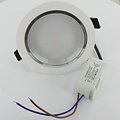 LED Downlight warmes Weiß 9W einschließlich Fahrer