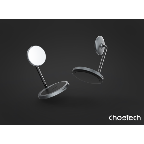 Choetech 2-in-1 magnetisches kabelloses Ladegerät / Ständer - 15W