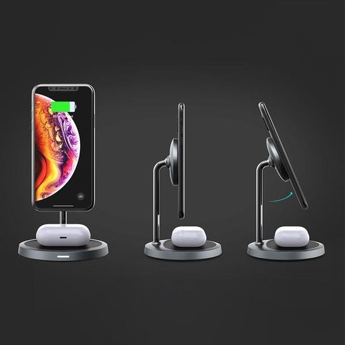 Choetech 2-in-1 Magnetic Wireless Charger / Stand - 15W