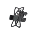 Phone holder for bicycle - suitable from 50 to 80mm - black