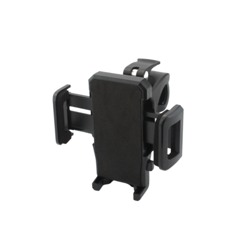 Phone holder for bicycle - 45 to 110 mm - black