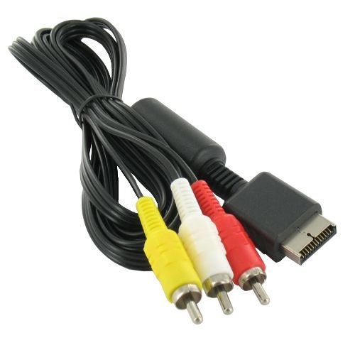 RGB AV Kabel voor Playstation 1, 2 en 3