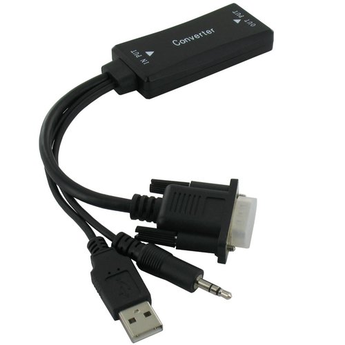 VGA + Audio to HDMI Converter Cable