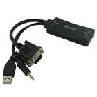 VGA + Audio vers HDMI câble