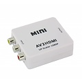 Mini AV naar HDMI converter Upscaler