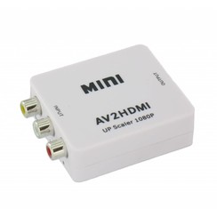 Mini AV zu HDMI Konverter Upscaler