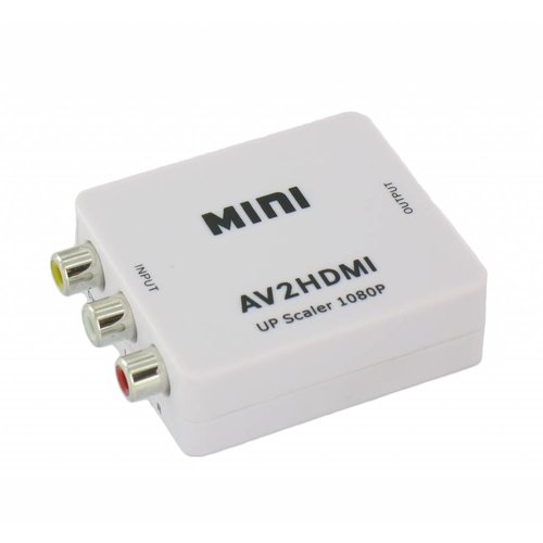 Convertisseur mini AV vers HDMI Upscaler