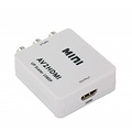 Mini AV to HDMI converter Upscaler