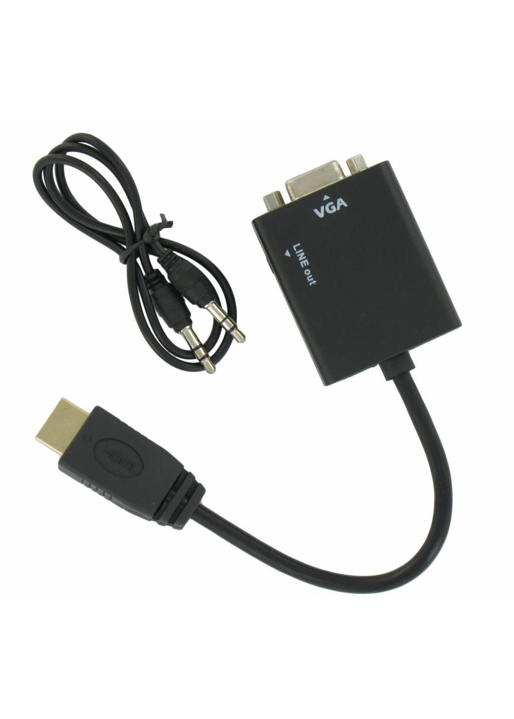 HDMI to VGA + Audio Converter Cable