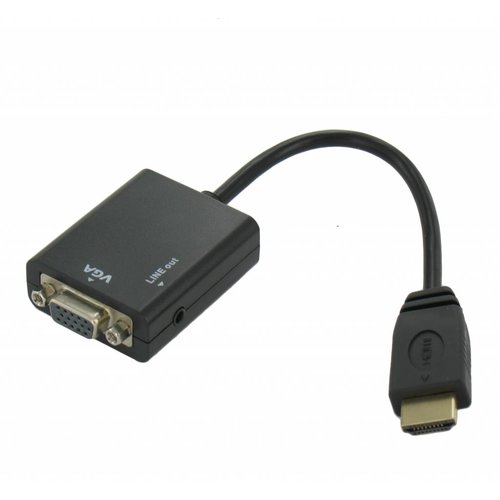 HDMI naar VGA + Audio Converter Kabel