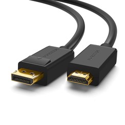 DisPlayPort to HDMI cable - 4K Ultra HD - 2 meters
