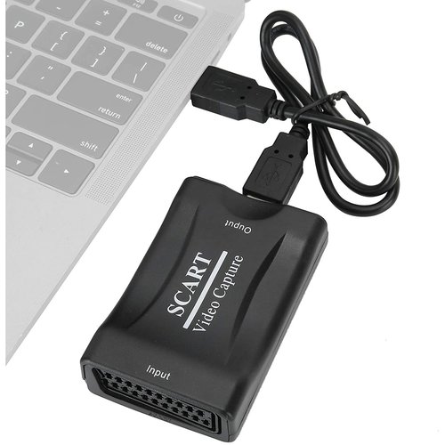 Dolphix Adaptateur de capture vidéo péritel vers USB