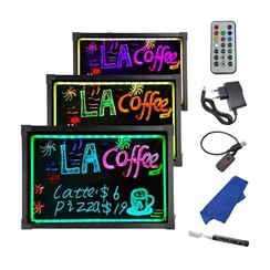 LED Writing board 80 x 60 cm