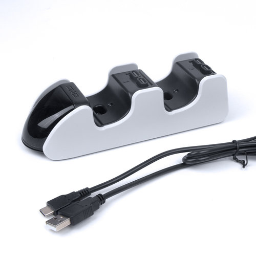 OIVO Station de charge pour deux manettes PlayStation 5 - indicateur LED