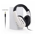 Game headset with 3D sound effect and noise canceling