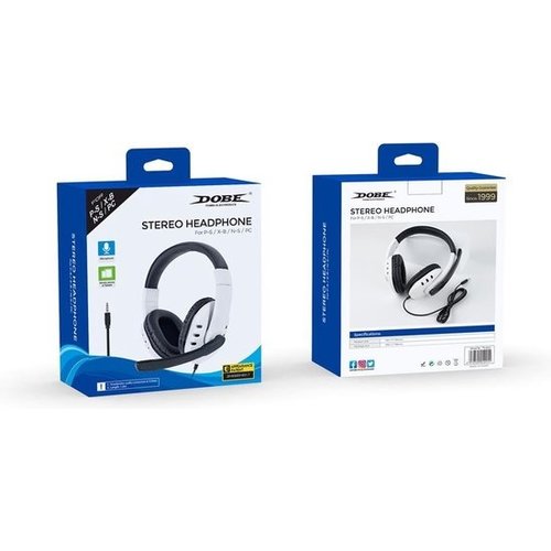 Game headset met 3D soundeffect en noise cancelling