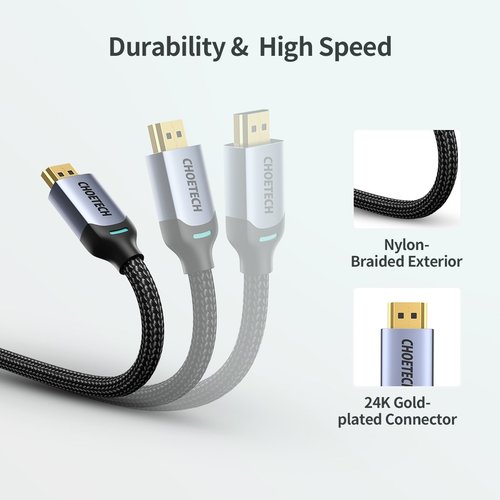 8K HDMI 2.1 cable - 8K@60Hz - 48Gbps - 2 meters