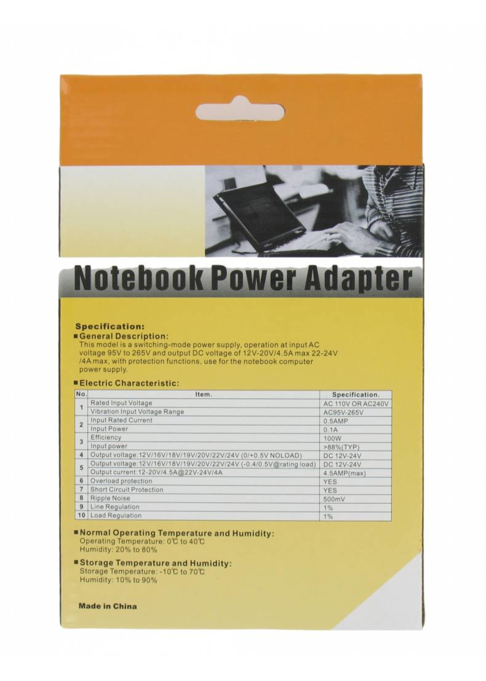 Universal Notebook-Adapter 100W