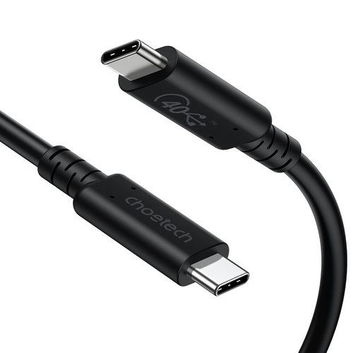 USB 4.0 Gen 3 Cable - USB-C (Male-Male) - 40Gbps - 100W - 20V-5A