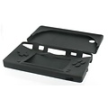 Silicone protective cover for DSi, black, covered Buttons