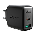 ACEFAST Adaptateur secteur USB-A et USB-C Power Delivery 3.0 - Quick Charge 3.0 - Fast Charge - 32W